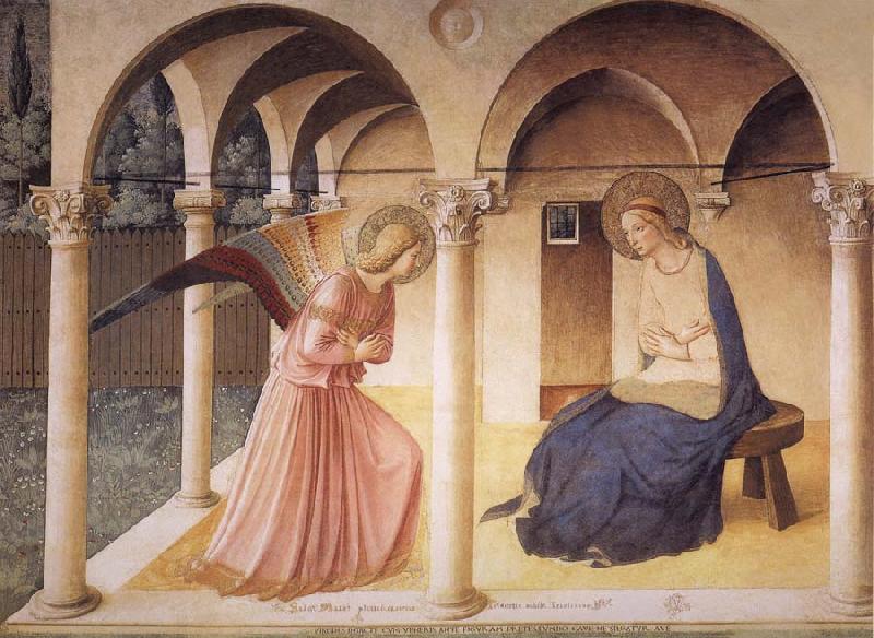 Fra Angelico The Verkundigung oil painting image